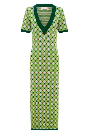Alemais Leonie Dress - Green