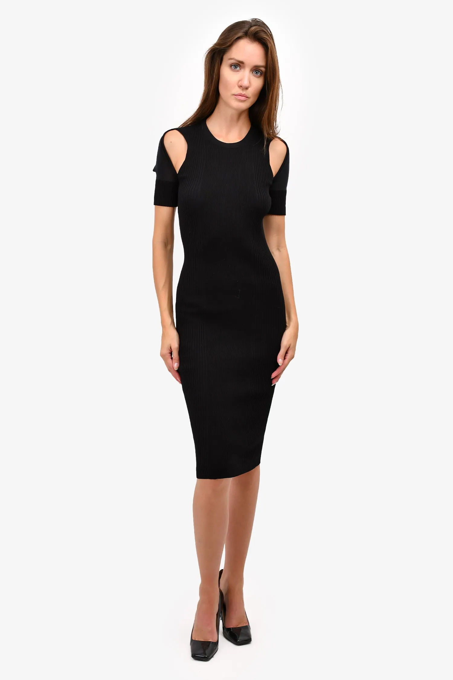 Alexander Wang Black Knit Dress Size M