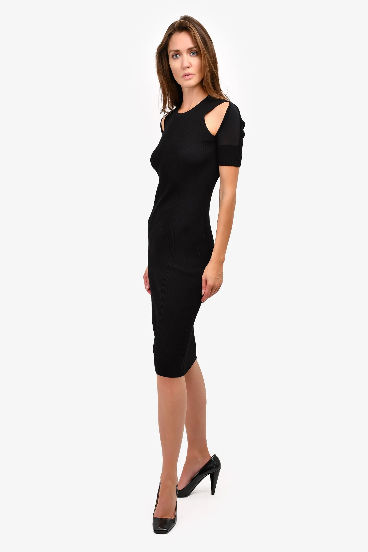 Alexander Wang Black Knit Dress Size M