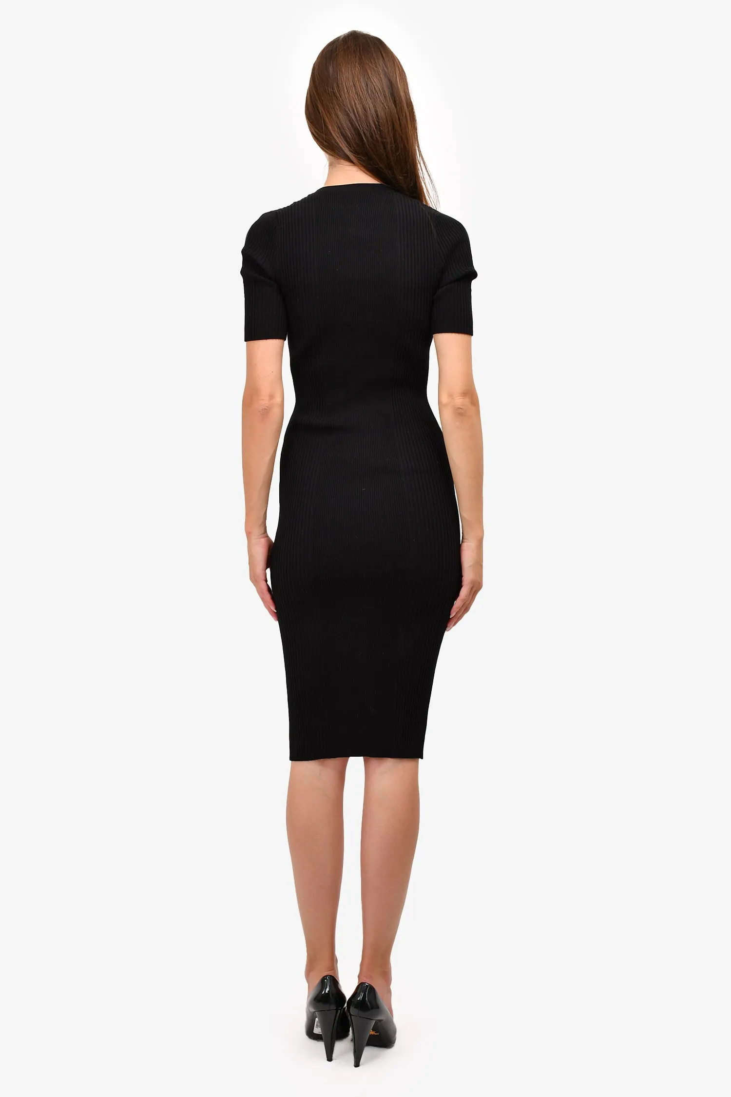 Alexander Wang Black Knit Dress Size M