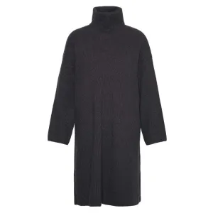 Barbour Rib Stitch Knitted Ladies Dress - Olive