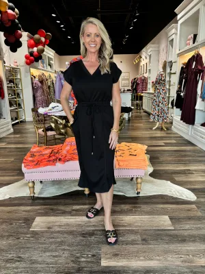 Black Midi Dress
