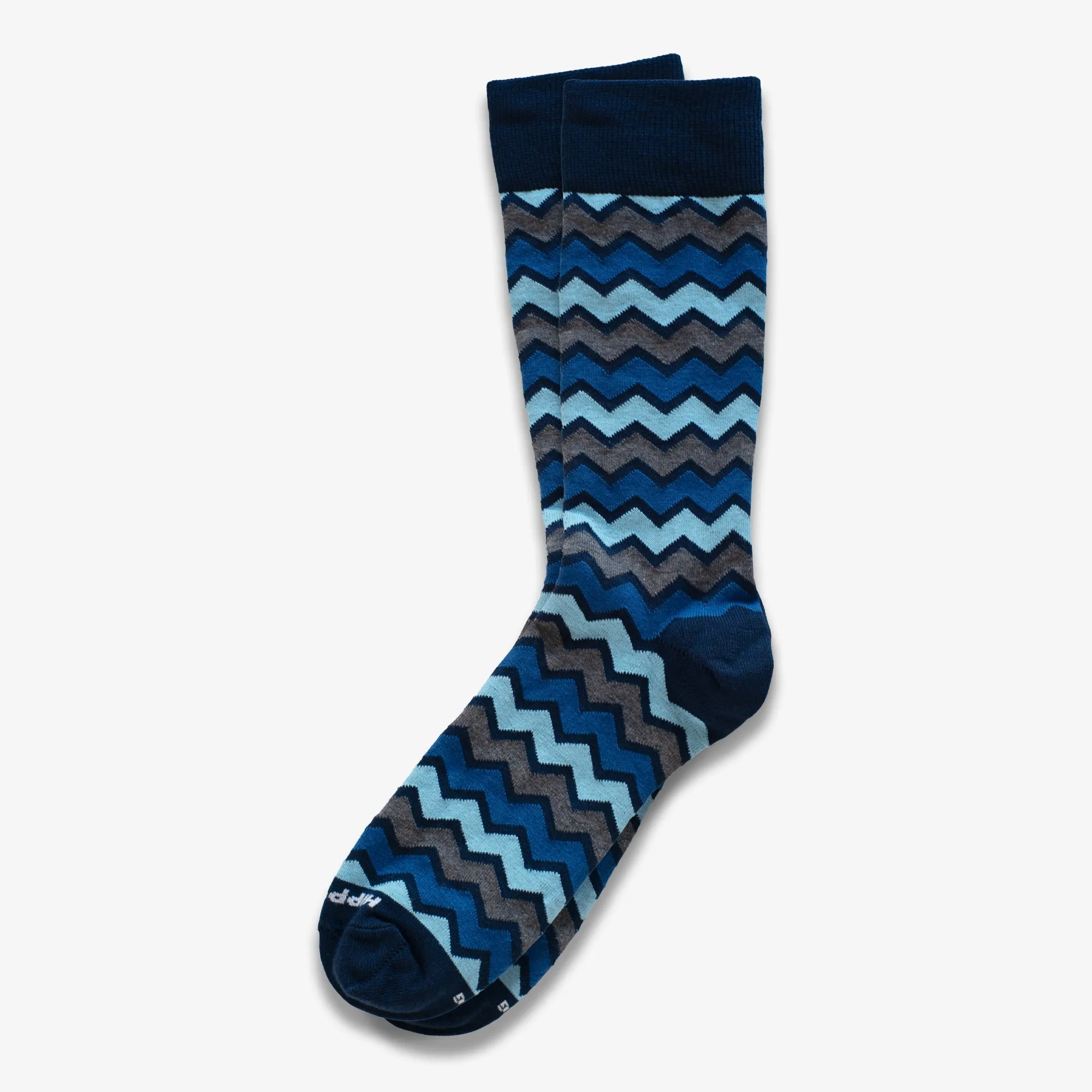 Chevron Stripe Dress Crews 3-Pack