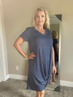 DRESS- Navana IN BLUE