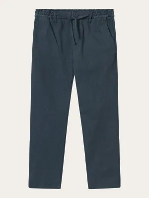 FIG loose flannel chino pants - Total Eclipse