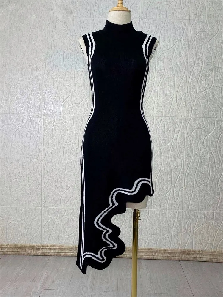 Im Wavy Knit Dress