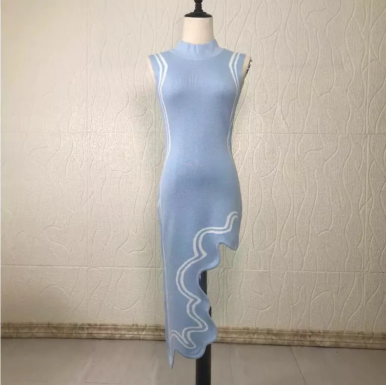 Im Wavy Knit Dress