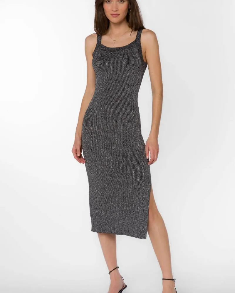 Ione Metallic Dress
