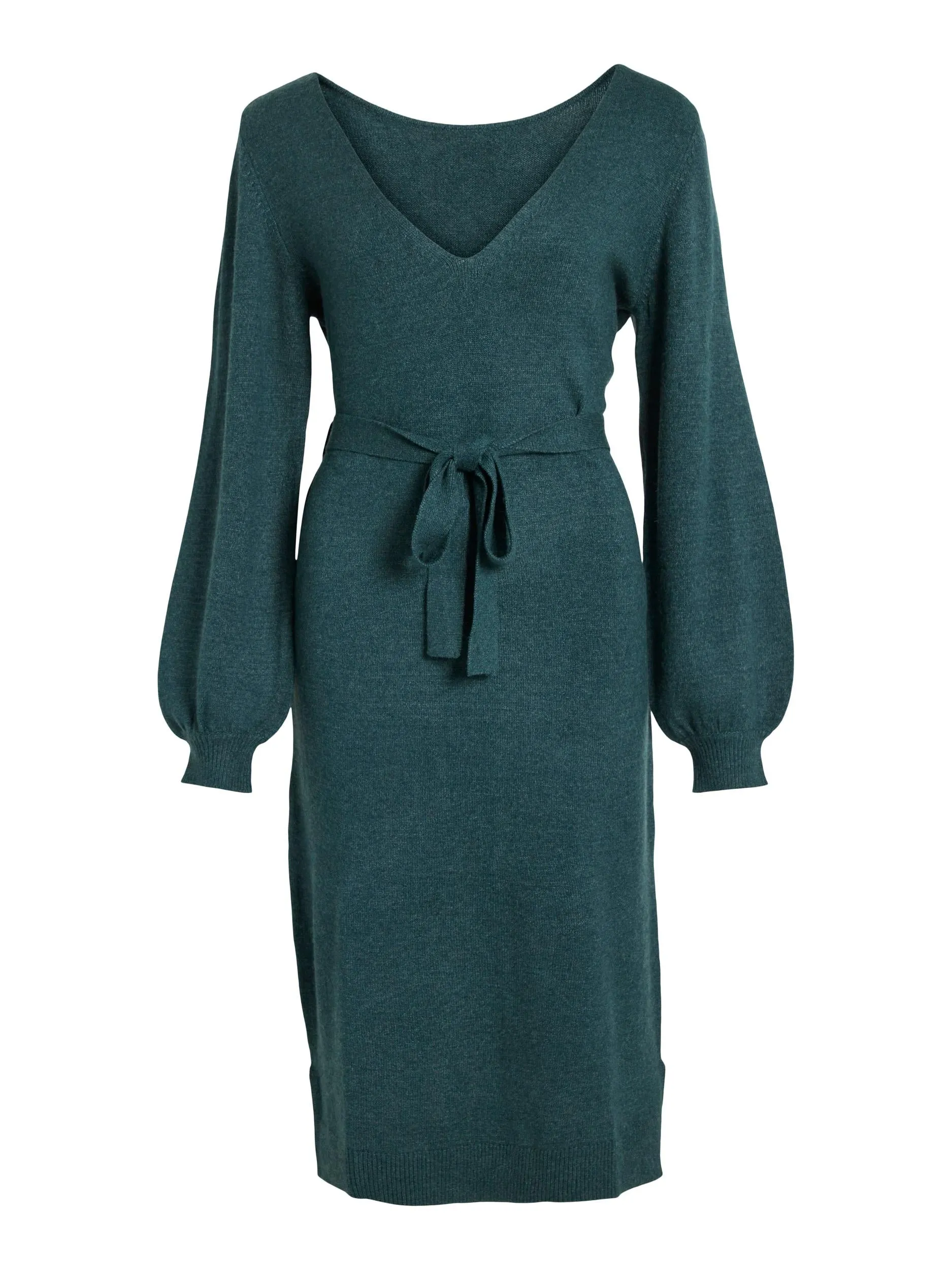 Irena v neck knit dress
