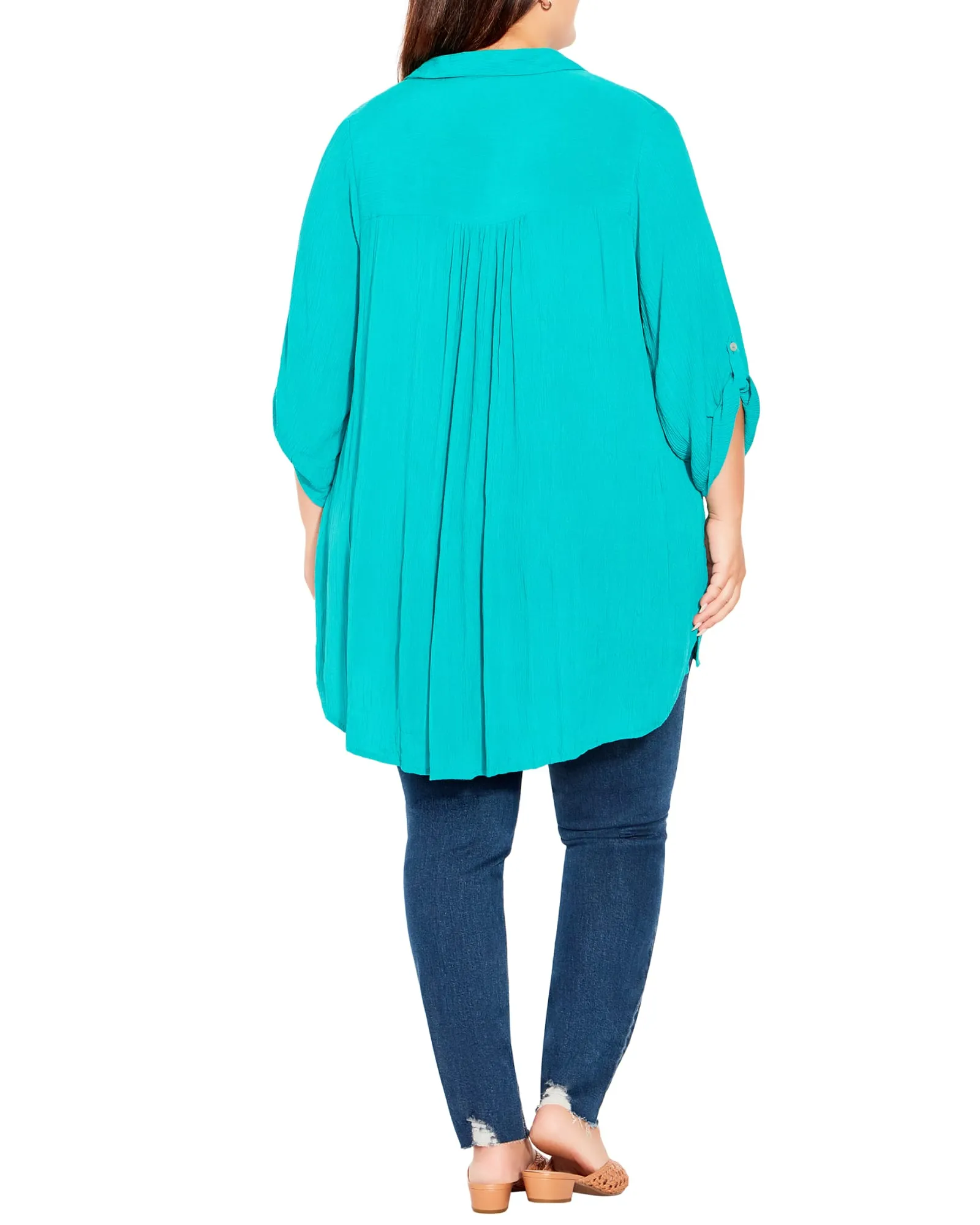Island Breeze Tunic | Blue Grass