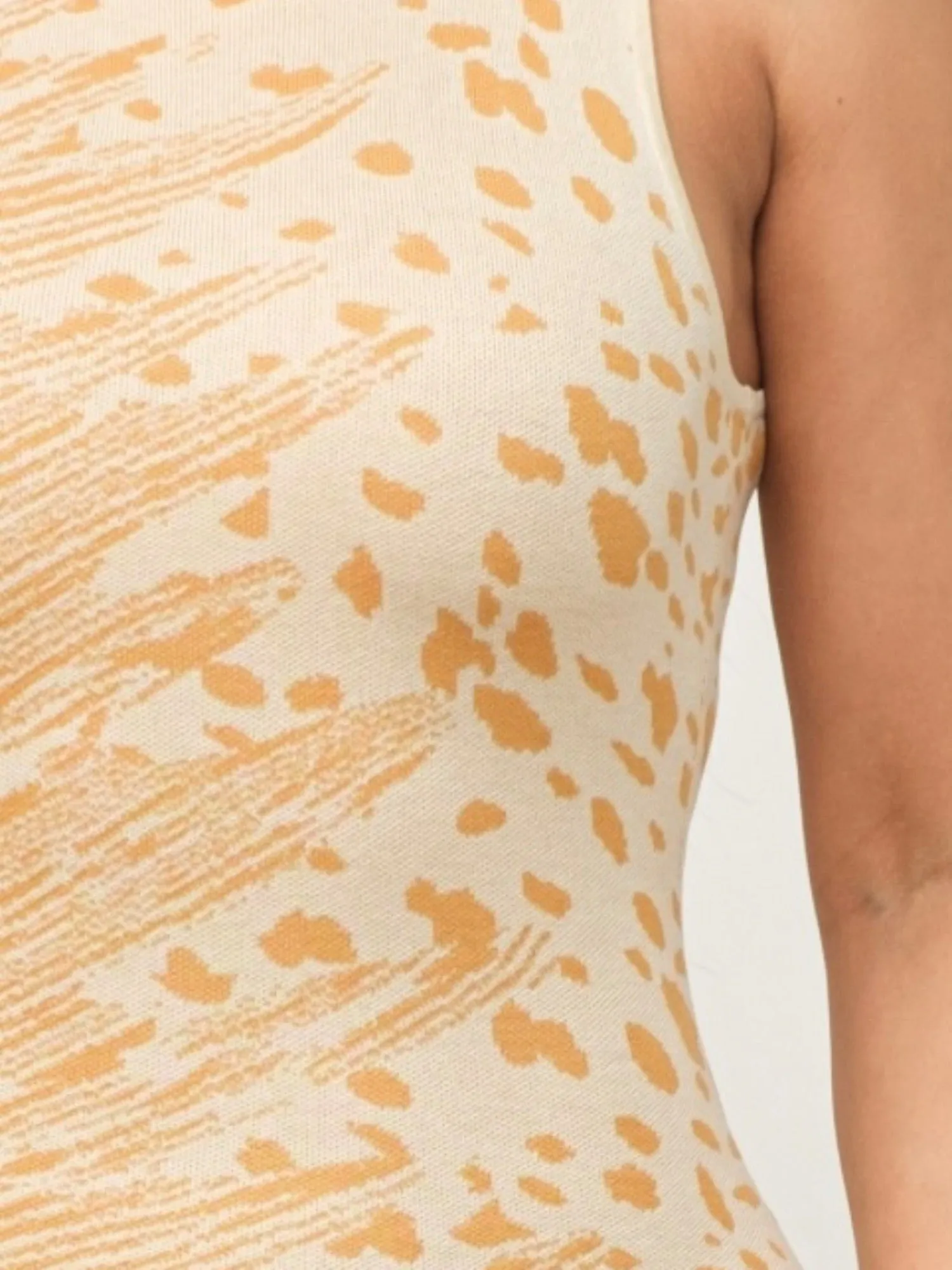 Jacquard Midi Dress