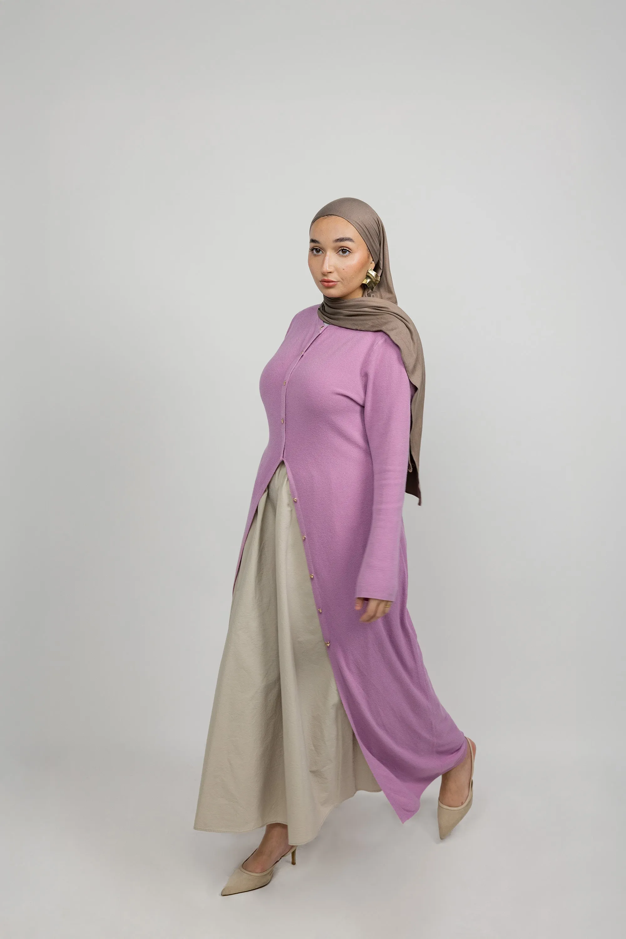 knit cardigan dress