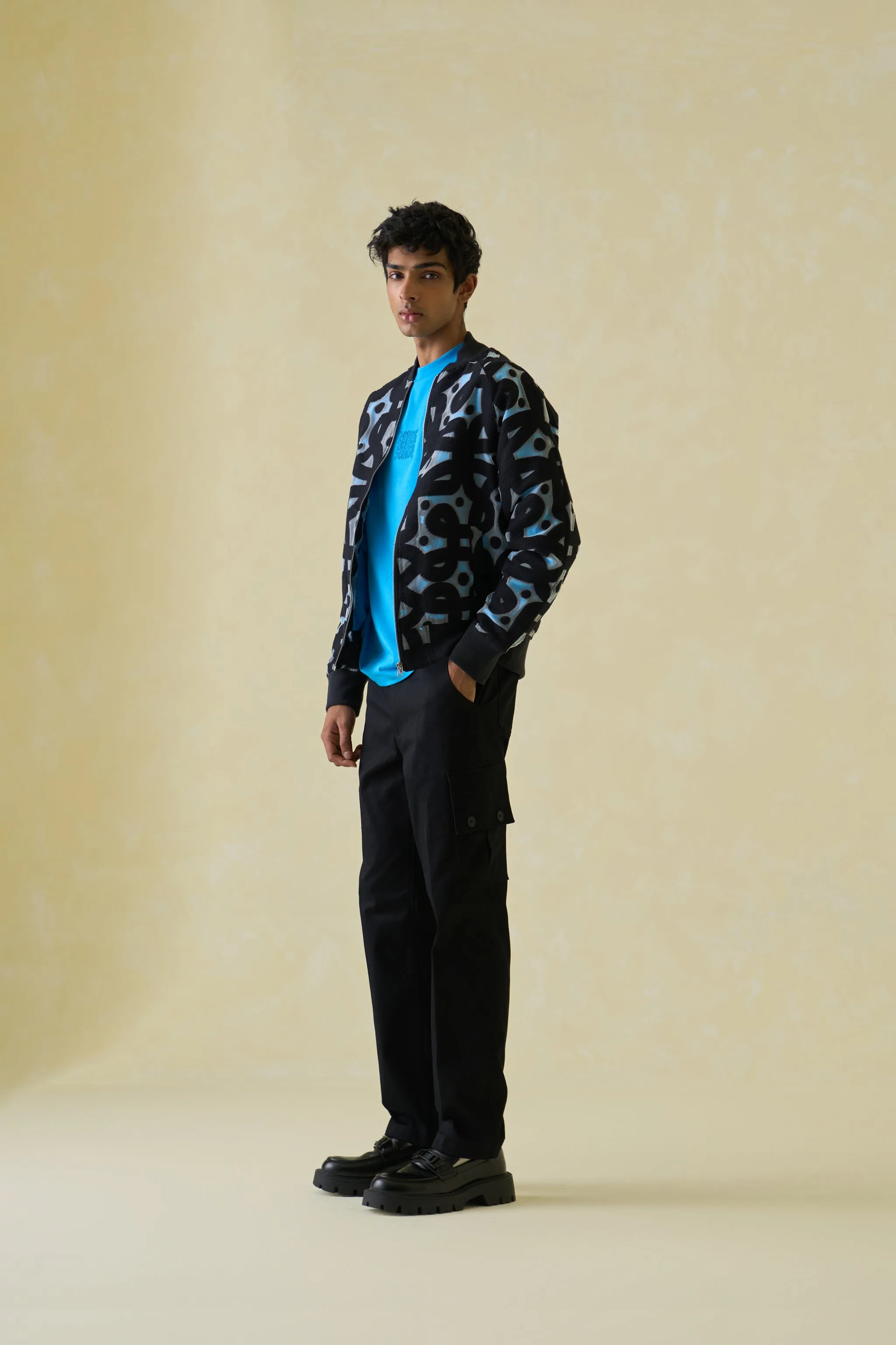 Kolam Jaquard Bomber