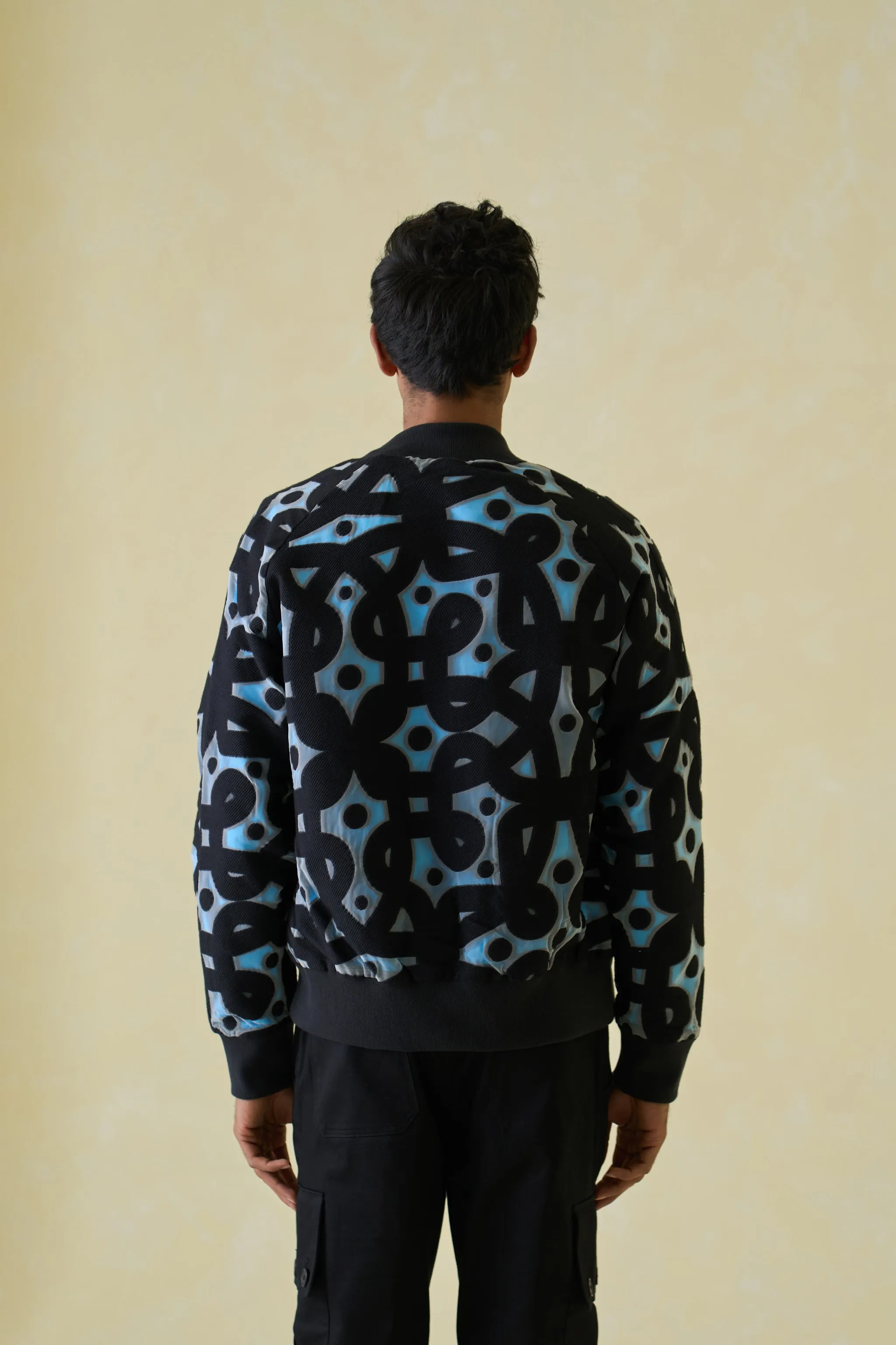 Kolam Jaquard Bomber