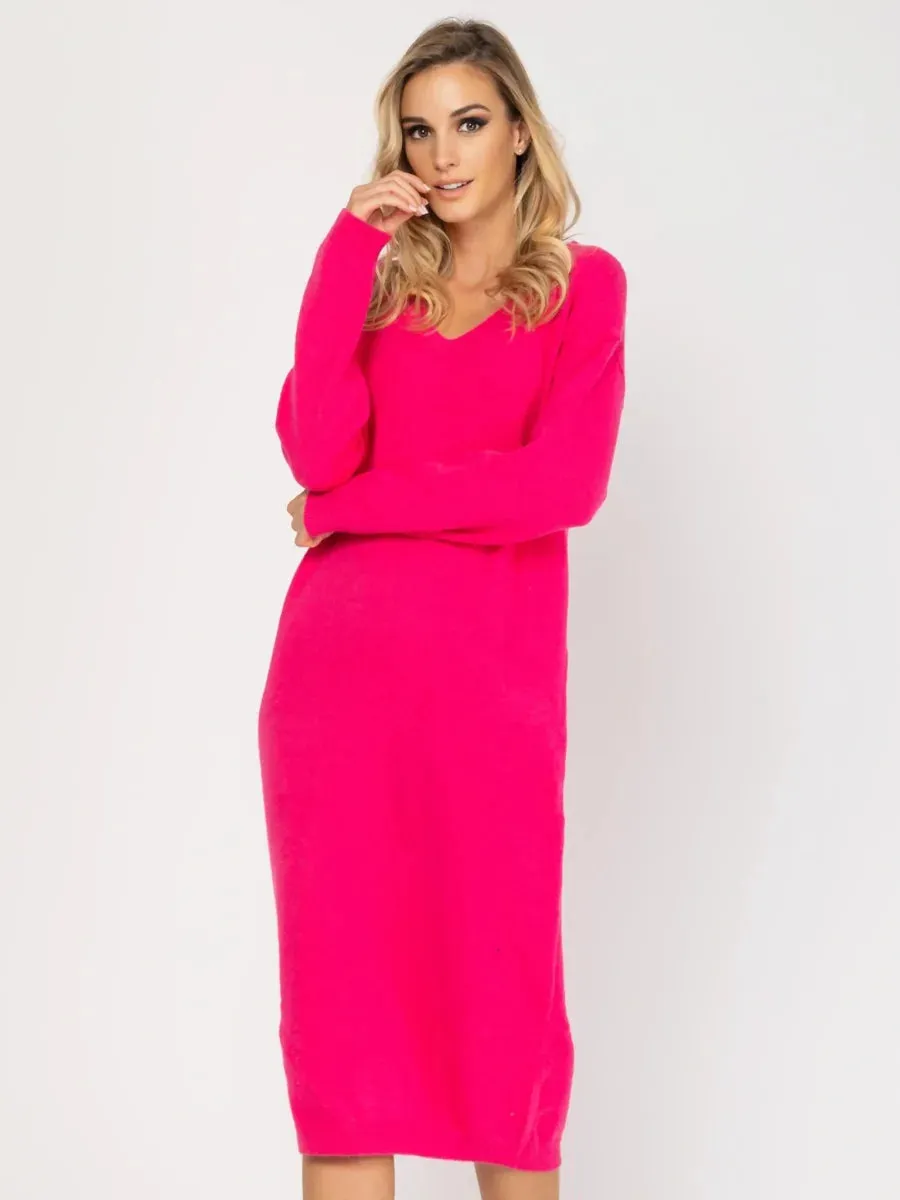 Long Knit Dress.