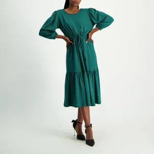 Long Sleeve Tiered Dress