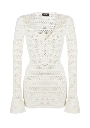 Nori Crochet Mini Dress