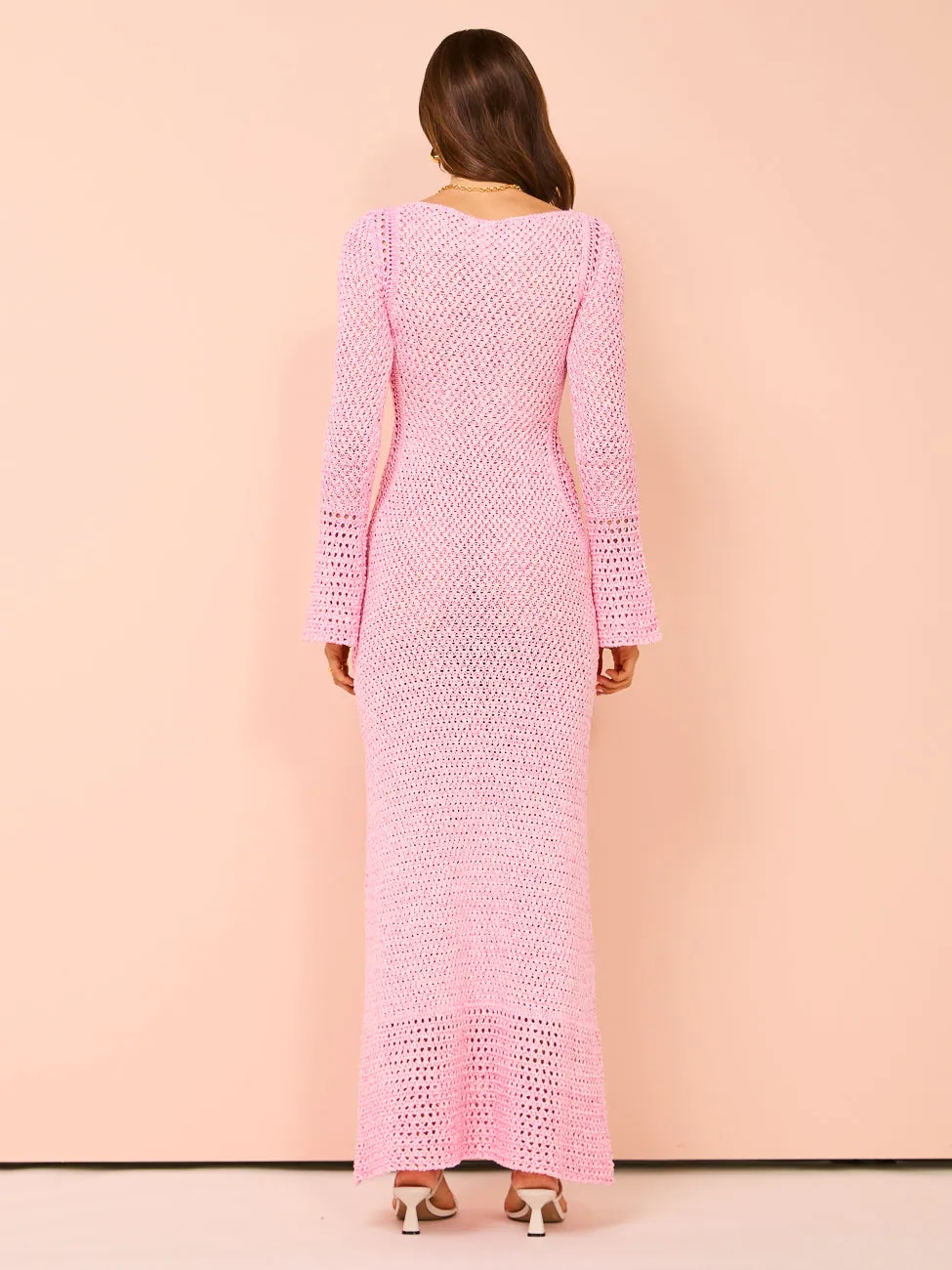 Significant Other Una Maxi Dress in Fuchsia