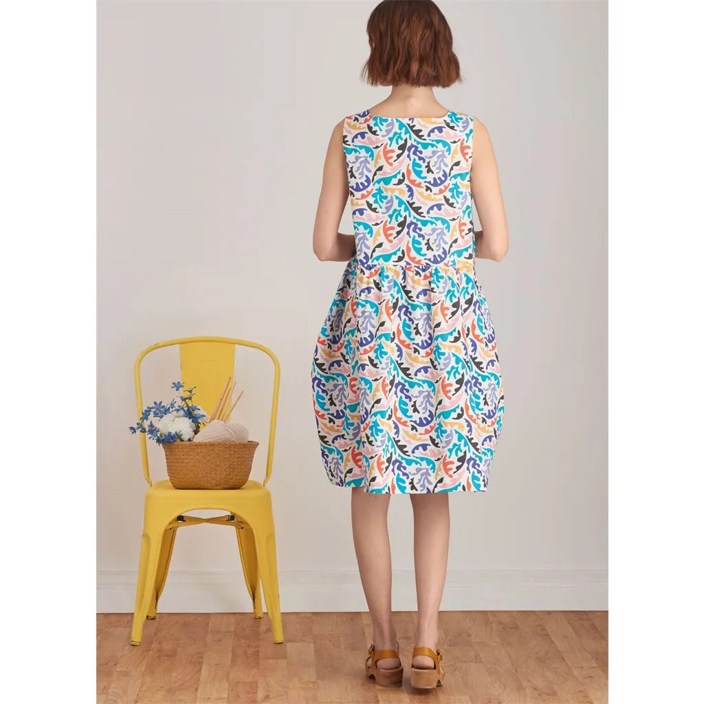 Simplicity Sewing Pattern S9596 Misses' Pullover Dress and Knit Top by Elaine Heigl