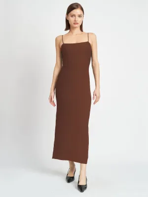 Sleeveless Maxi Rib Knit Dress