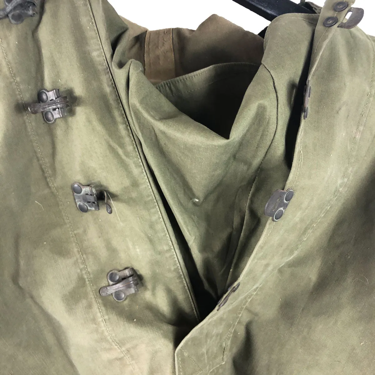 US Navy waterproof Hook Pullover Deck Parka Large