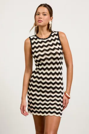 Zig Zag Mini Dress